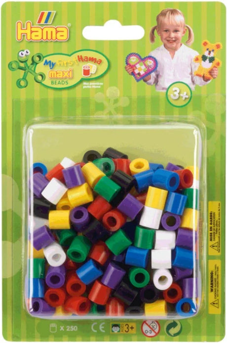 Hama Ironing Bead Mix - Pastel Maxi, 500ST.