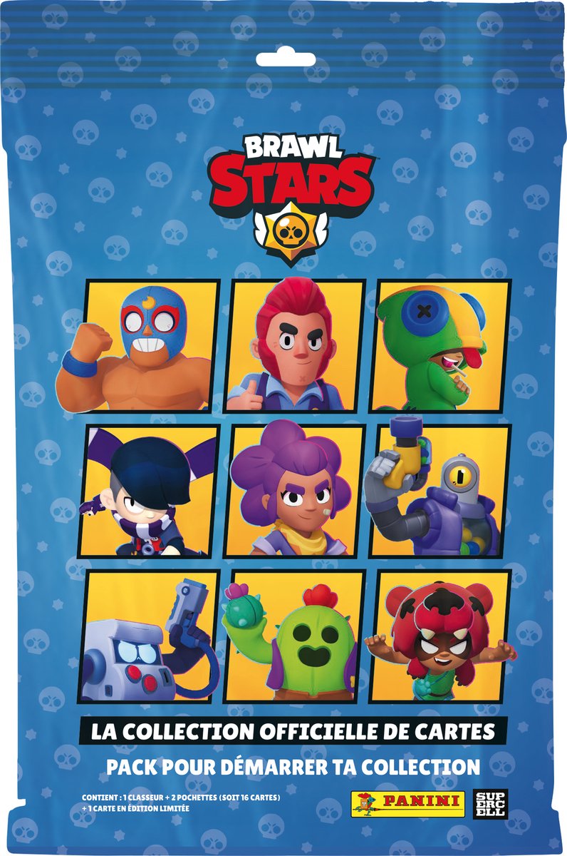 Panini - brawl stars tc - pack de démarrage