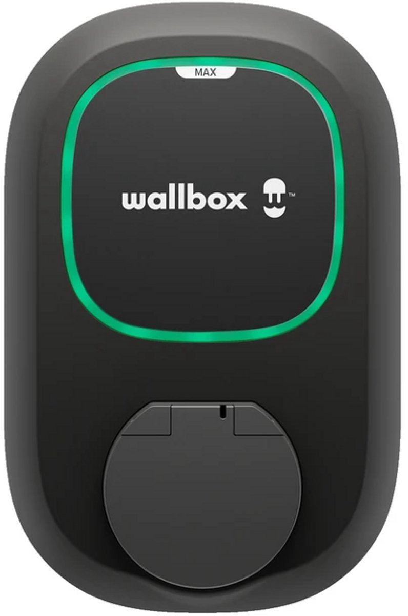Borne de recharge Wallbox pulsar max 22kw prise type 2 - noir (plp4-w-2-4-9-002)