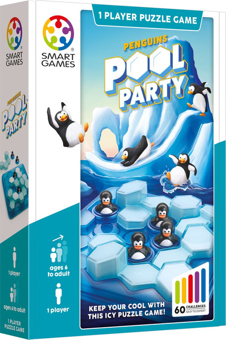 Jeux intelligents Pingouins Pool Party - Jeu de réflexion