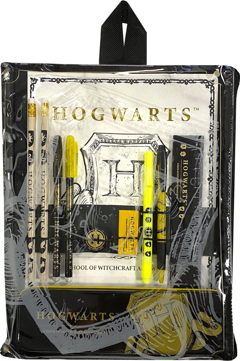 Mad Monkey Harry Potter - set de papeterie - 12 pièces