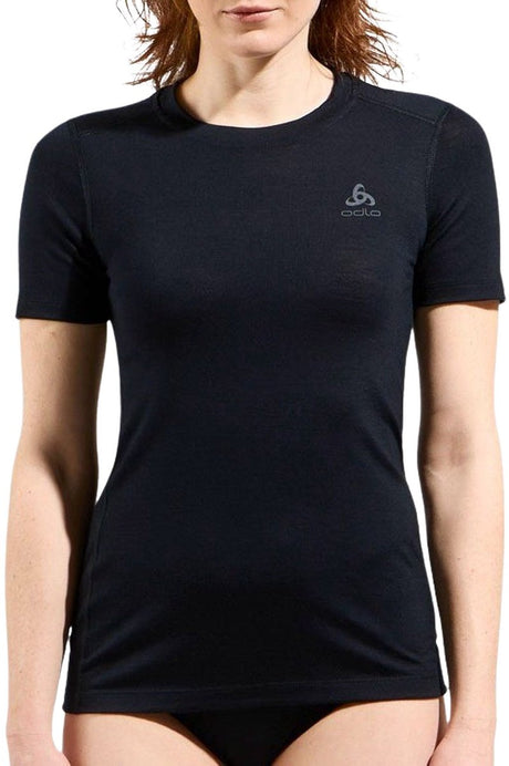 Chemise manches courtes Odlo natural merino 160 femme - taille xs