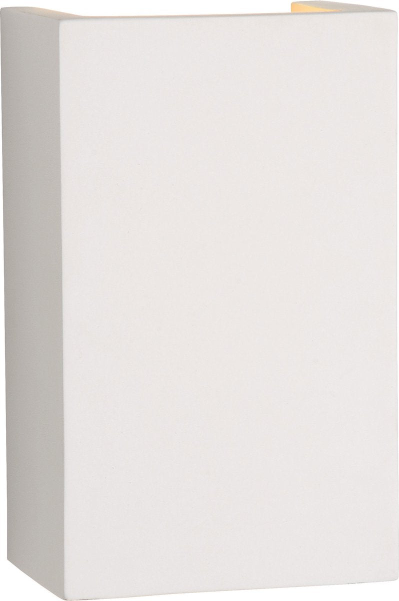 Lucide gipsy - applique - 1xg9 - blanc - japandi