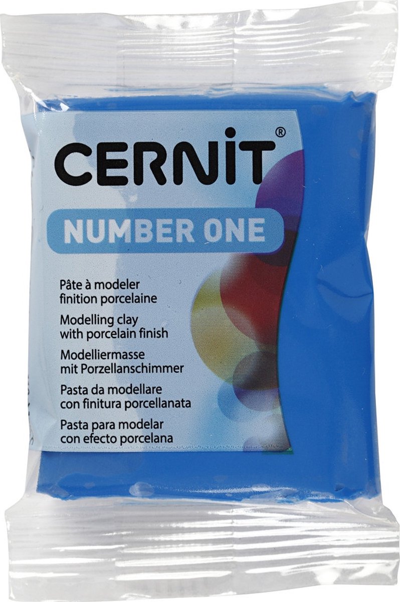 Crétiv Company Cernit Mountting Clay Blue, 56 grammes