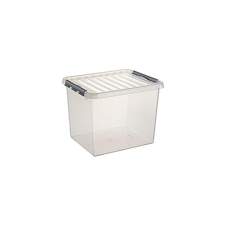Sunware q-line boîte de rangement 52l transparente