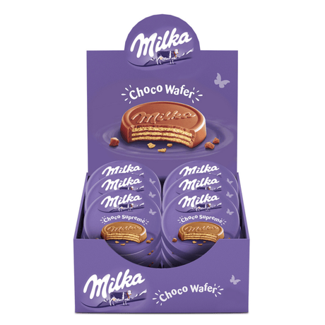 Gaufrette au chocolat Milka unique (30x 30gr)