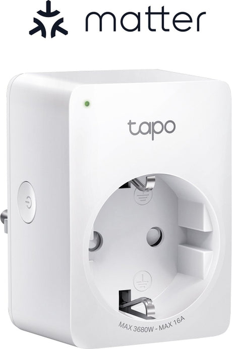 Tp-link tapo p110m - mini prise intelligente - matière certifiée - prise WiFi - suivi énergétique