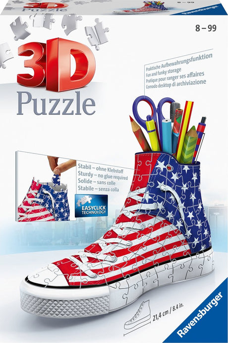 Ravensburger - Puzzle 3D - Sneaker America