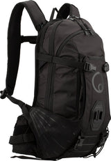 Ergon Ba2 Black - Compact All -Mountain Sac à dos pour les caméras d'action, système de transport réglable, capacité de 10L