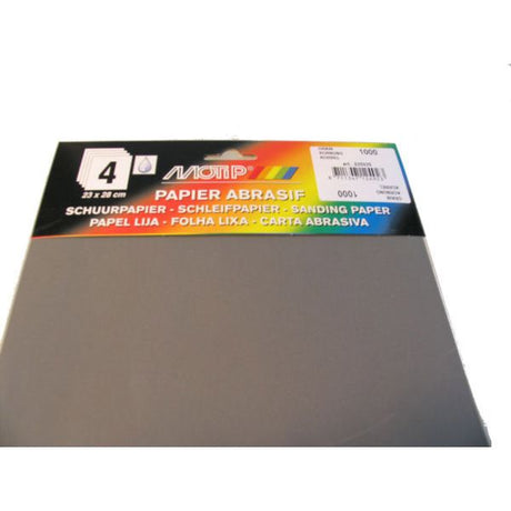 Papier de verre Hpx grain 1000 (4 pièces)