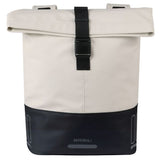 Sacoche de vélo double Basil Cove 28-32l 14 x 29 x 36 cm - blanc noir