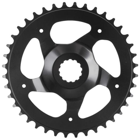 Plateau de vélo électrique Samox à roulement en laiton Bosch gen3 38 dents 47 mm. acier noir