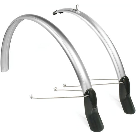 EuroFender Fender Set Scatto 28 x 51 mm Silver