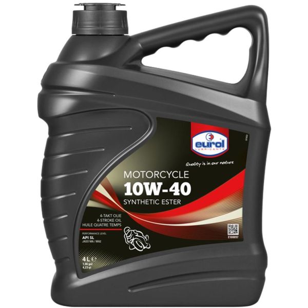 Huile Eurol 4 litres 10w-40 semi-synthétique
