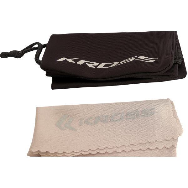 Lunettes de cyclisme Kross flash verres polarisés UV400 - monture noire
