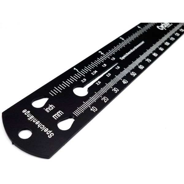 Outils de cycle règle à rayons en acier