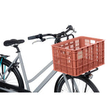 Basil fietskrat l - grand - 40 litres - rouge
