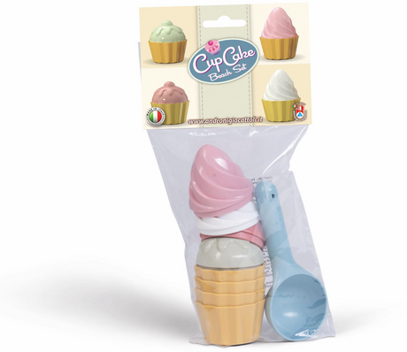 Moules à sable pour cupcakes Androni avec cuillère, 9 pcs.