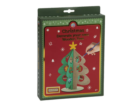Moxy decoreer je eigen houten kerstboom - 24cm