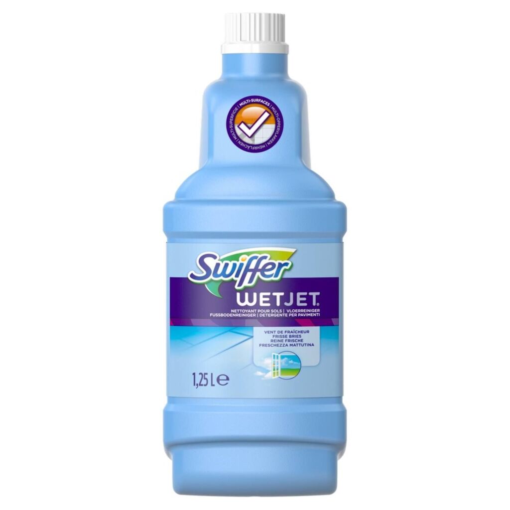 Swiffer wetjet all in one dweilsysteem reinigingsmiddel 1.25l