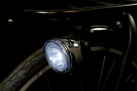 Spanninga Headlight Swingo Xdoc på fra Dynamo 20 Lux Chrome