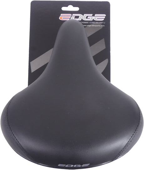 Edge Fietszadel City Protect with Corner Protection Black