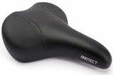 Edge Fietszadel City Protect with Corner Protection - Black