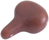 Bicycle saddle urban xl - matt dark brown (on map)