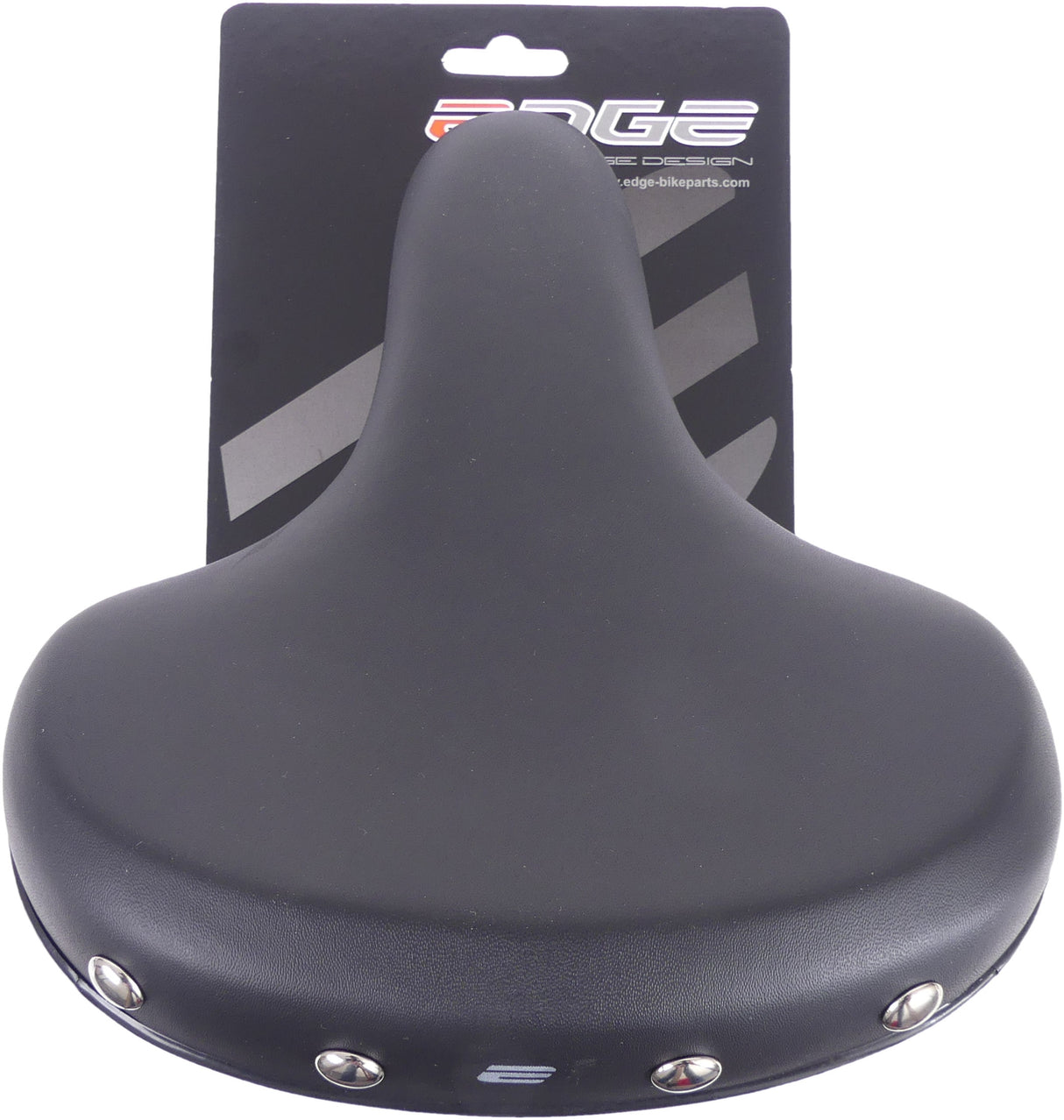 Bicycle Saddle Edge Urban Junior pour 20 vélos pour enfants de 24 pouces - noir