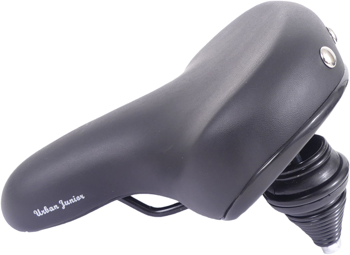 Bicycle Saddle Edge Urban Junior pour 20 vélos pour enfants de 24 pouces - noir
