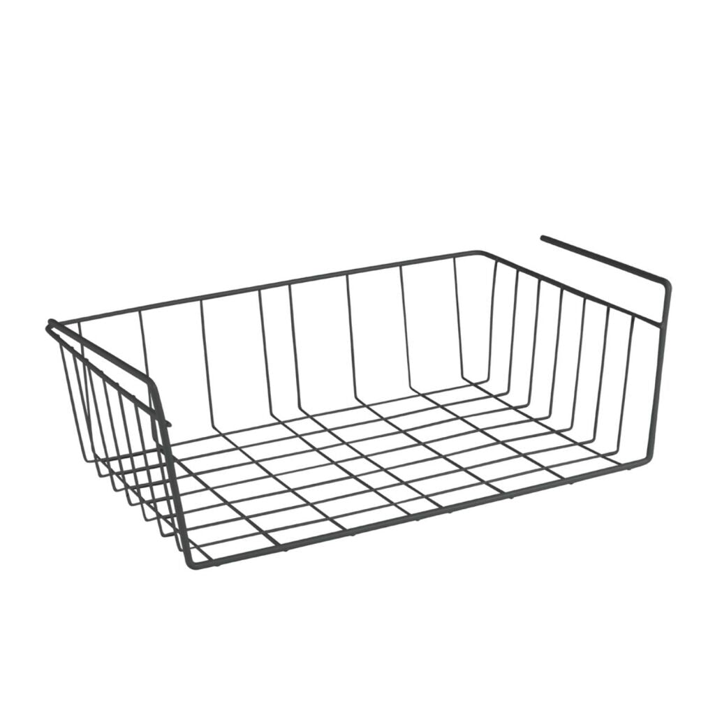 Metallex Hang Basket 40x26x14 cm schwaarz Metal