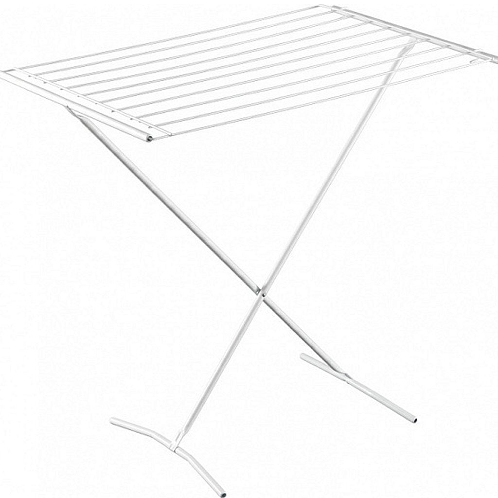 Metaltex tomado étendoir pliable sur pied como 8m blanc