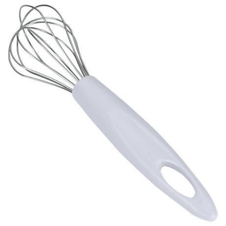 Metaltex batteur 20 cm acier inoxydable plastique blanc