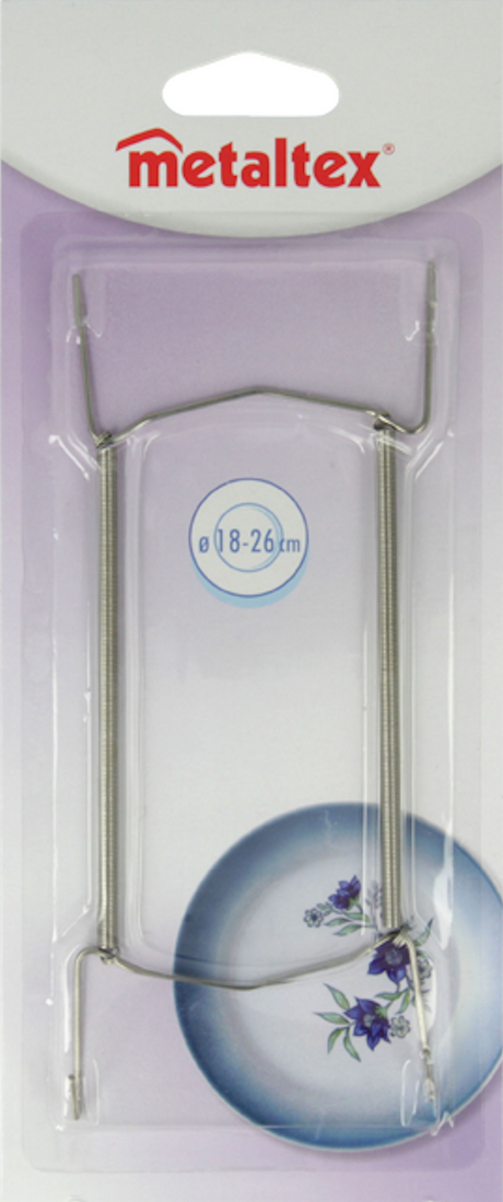 Cintre à assiettes Metaltex 18-26cm.