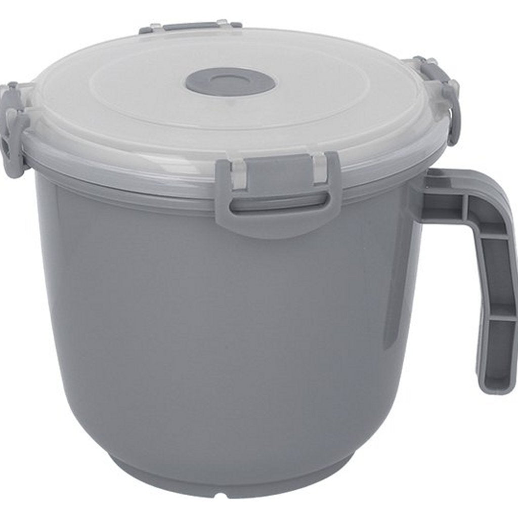 Metaltex récipient alimentaire 1l gris