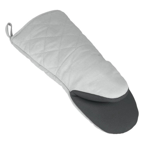 Gant de cuisine Metaltex avec poignée antidérapante 30 cm gris