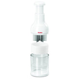 Metaltex ustensiles de cuisine twist oignon coupe-oignon blanc