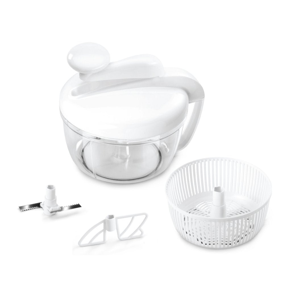 Aiders de cuisine Metaltex TopEdo Slacentrifuge blanc transparent