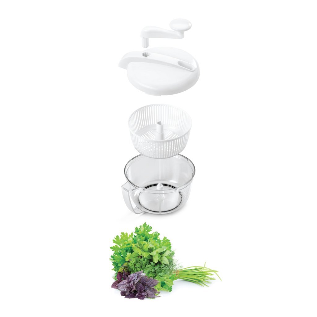Aiders de cuisine Metaltex TopEdo Slacentrifuge blanc transparent