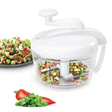 Aiders de cuisine Metaltex TopEdo Slacentrifuge blanc transparent
