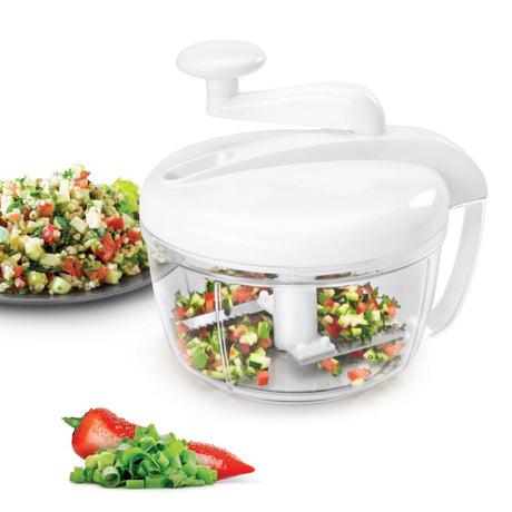 Aiders de cuisine Metaltex TopEdo Slacentrifuge blanc transparent