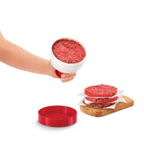 Metaltex ustensiles de cuisine presse à hamburger 11 cm rouge blanc