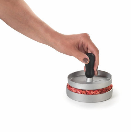 Metaltex ustensiles de cuisine presse à hamburger 11,5 cm acier noir