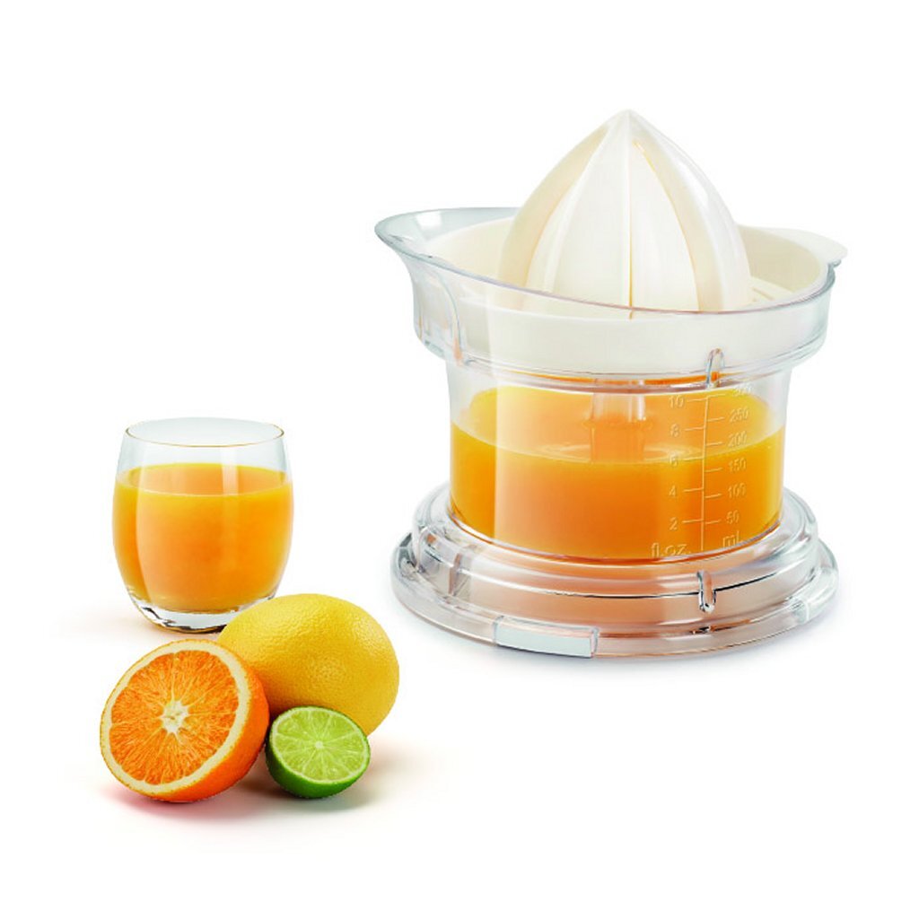 Metaltex Metaltex Citrus Press White Transparent