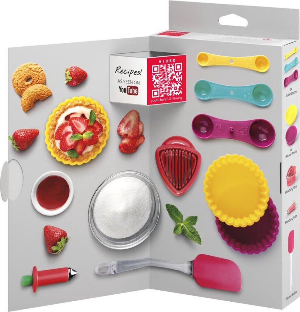 Set à gâteaux et tartes Metaltex pour réaliser tartes et pâtisseries