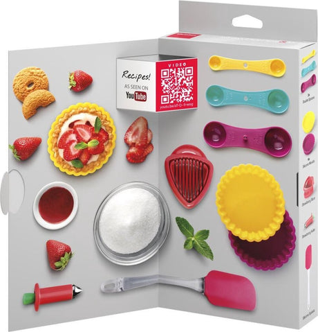 Set à gâteaux et tartes Metaltex pour réaliser tartes et pâtisseries