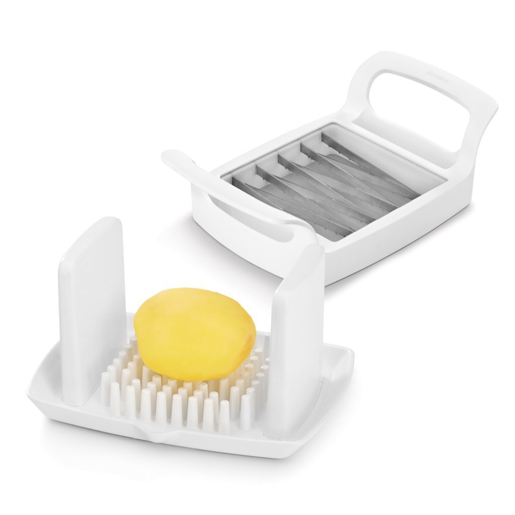 Metaltex ustensiles de cuisine slicy blanc en acier inoxydable
