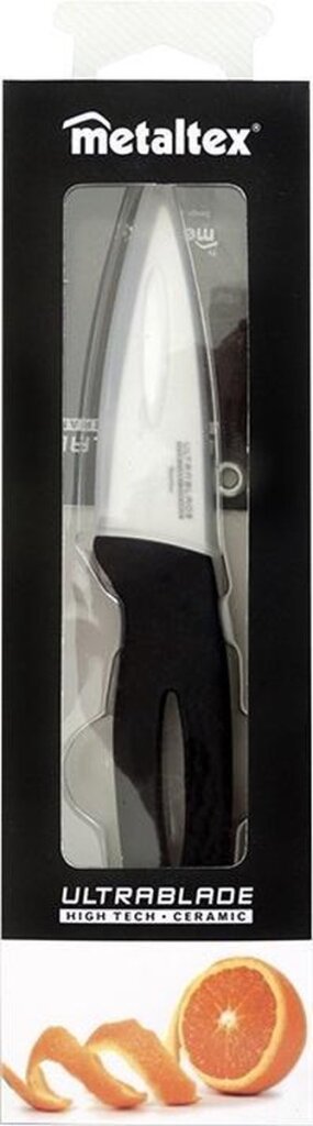 MetalTex Metaltex Ultrablade Ceramic Knife Blade 13 cm Soft Touch Maniglia ergonomica Lunghezza totale 25,5 cm