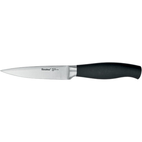Metaltex couteau de cuisine confort 20 cm acier inoxydable noir