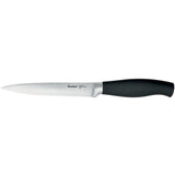Metaltex couteau de cuisine confort 23 cm acier inoxydable noir
